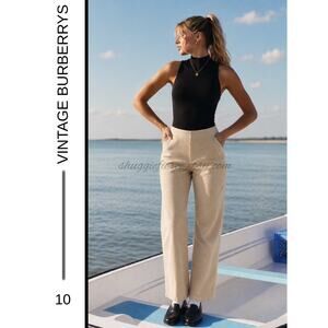 Original MSRP: $325 ✨ Vintage Burberrys Corduroy Pants – Size 10 | 1980s–1990s ✨